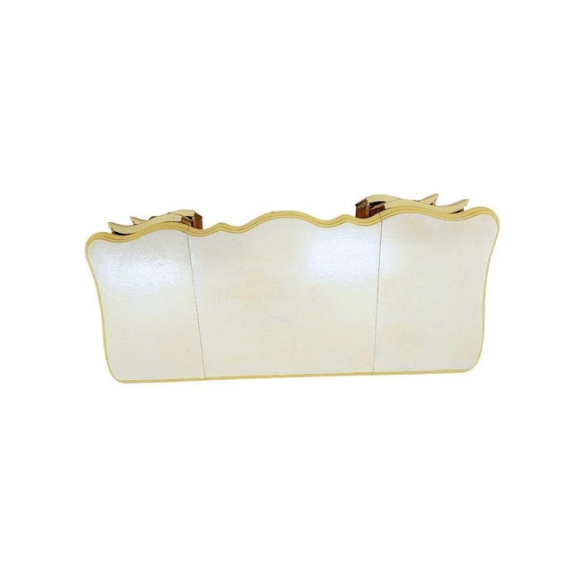 Mid 20th Century Vintage French Provincial Style Vanity Desk With Lift Up For Sale - Image 5 of 7