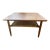 Mid Century 1950's Gunnar Schwartz Teak & Cane Coffee Table For Sale