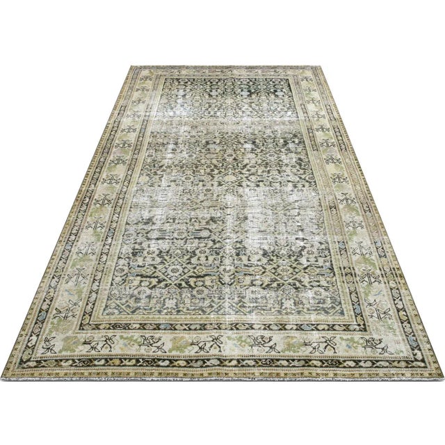 1940s 1940s Persian Melayer Rug For Sale - Image 5 of 7