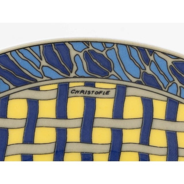 Late 20th Century Christofle "Pergola" Bread & Butter Plates, 5 For Sale - Image 5 of 8
