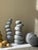 Black Modder Stacked Miracles Ceramic Sculpture by Françoise Jeffrey For Sale - Image 8 of 10