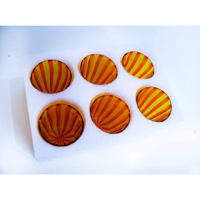 Italian Murano Glassware by Angelo Ballarin for Ribes Studio, 2004, Set of 6 For Sale - Image 15 of 17