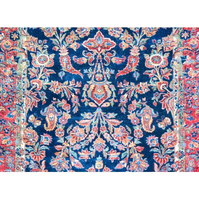 Traditional Early 20th Century Persian Kashan Rug For Sale - Image 3 of 13
