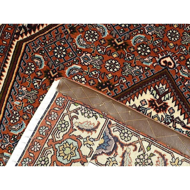 Maroon Vintage Bidjar Rug, 1980s For Sale - Image 8 of 12