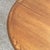 Brown Round Mid-Century Danish Style Warm Wood Dining Table For Sale - Image 8 of 14