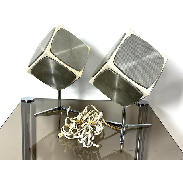 Vintage Audiorama 700 Speakers from Grundig, Germany, 1975, Set of 2 For Sale - Image 10 of 11