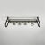 1930s Italian Art Deco Metal Wall Coat Rack, 1930s For Sale - Image 5 of 13