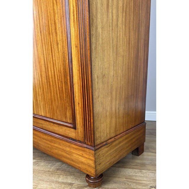 Antique French Carved Mahogany 2-Door Armoire For Sale - Image 14 of 18