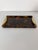 Brown Mid-Century Modern Serving Tray in Acrylic and Brass, Italy, 1970s For Sale - Image 8 of 8