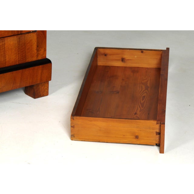 Biedermeier Walnut Wardrobe, 1820s For Sale - Image 3 of 9