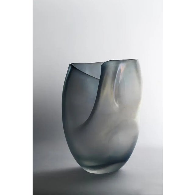 Bacan Vase by Ludovica+Roberto Palomba for Purho Murano For Sale - Image 9 of 10