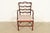A gorgeous Georgian or Chippendale style armchair or dining captain chair In the manner of Baker Furniture USA, Circa...