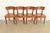 French Italian Louis XVI Kingwood Inlaid Marquetry Dining Chairs, Set of Four For Sale - Image 3 of 13