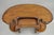 Vintage French Regency Cherry Wood "Kidney Bean" Desk Console Table W/ Drawer For Sale - Image 4 of 11