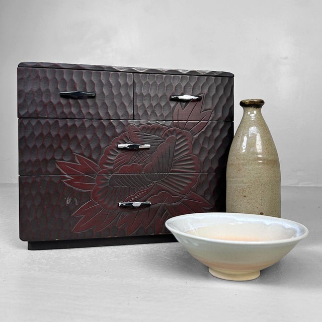 1980s Vintage Japanese Cabinet, 1980s For Sale - Image 5 of 13