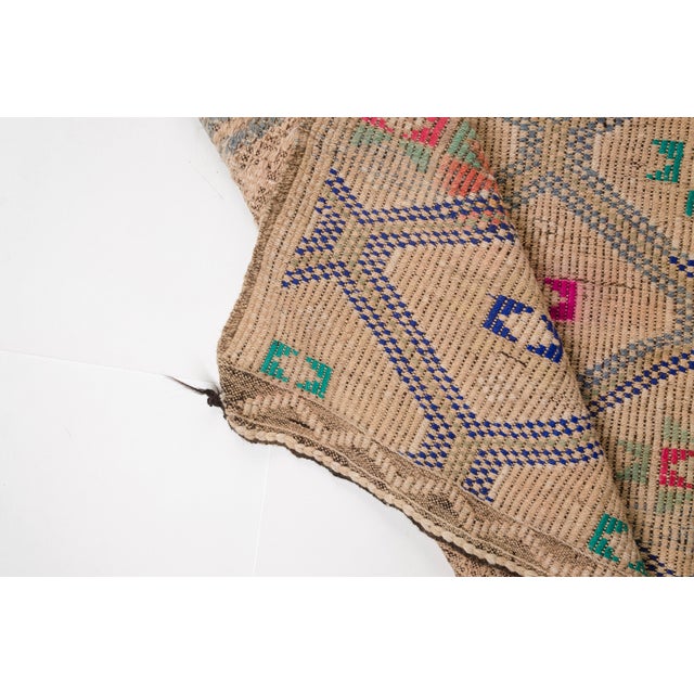 Turkish Oushak Anatolian Kilim Rug For Sale - Image 3 of 10