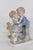 Figurative Lego Japan Young Love 1970s Porcelain Figurine Boy Girl Kissing Statuette 4486b For Sale - Image 3 of 12