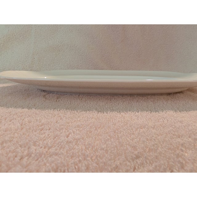 Villeroy & Boch 1980s Villeroy & Boch "Arco Weiss" 13.5-Inch Platter For Sale - Image 4 of 10