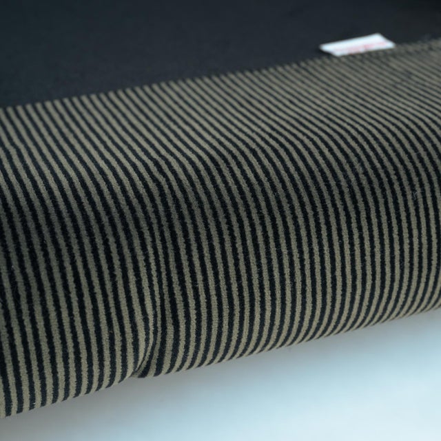 Green Striped Maralunga Chair by Vico Magistretti for Cassina, 1970s For Sale - Image 18 of 18