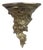Small Rococo-Style Bronze Wall Console, 1950s For Sale