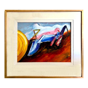 Signed Late 20th-Century California Abstract, by Albert Smith