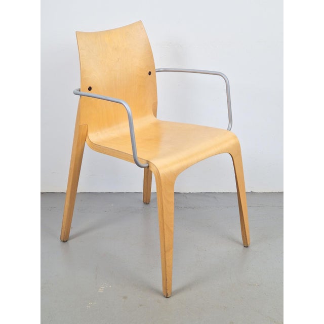 Flow Chair in Plywood by Jacob Berg, 1990s For Sale - Image 6 of 6