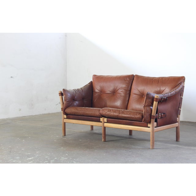 Vintage Ilona Lounge Sofa attributed to Arne Norell for Norrell Mobel AB, 1960s, 1970s For Sale - Image 10 of 10