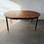 Wood Vintage Danish Modern Round Teak Dining Table With Extension Leaf, 1960s For Sale - Image 7 of 11