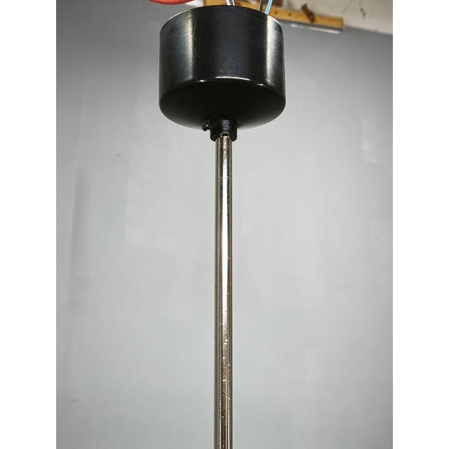 1960s Vintage Space Age Pendant Light by Napako, Czechoslovakia, 1960s For Sale - Image 5 of 15