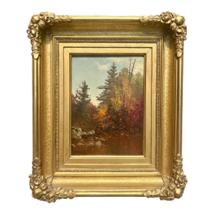 19th Century Woodland Interior, New Hampshire
