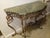 Ornate Vintage Wrought Iron & Green Marble Entryway/Foyer Table For Sale - Image 4 of 7