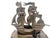 Metal Art Deco Style Bedside Lamp, Denmark, 1950s For Sale - Image 7 of 14