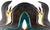 1980s Scarab Totem Abstract New Age Surreal Sculpture by Mickey Kane For Sale - Image 4 of 10