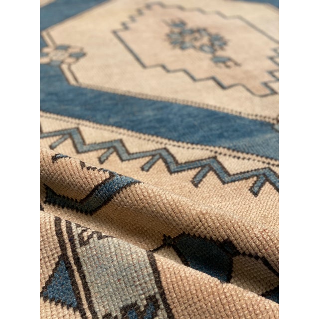 Boho Chic Bellwether Rugs Vintage Oushak Rug - 6'2" X 9'4" For Sale - Image 3 of 6