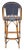 Navy Blue California Bar Stool - Navy For Sale - Image 8 of 11