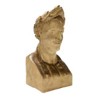 Large Plaster Bust of Napoleon For Sale