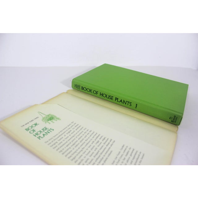 1973 The New York Times Book of House Plants by Joan Lee Faust Coffee Table Book Hardcover coffee table book with dust...