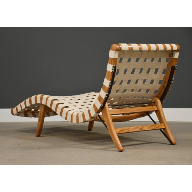 1940s 1940’s Extremely Rare Alacran Chaise Lounge Chair For Sale - Image 5 of 12