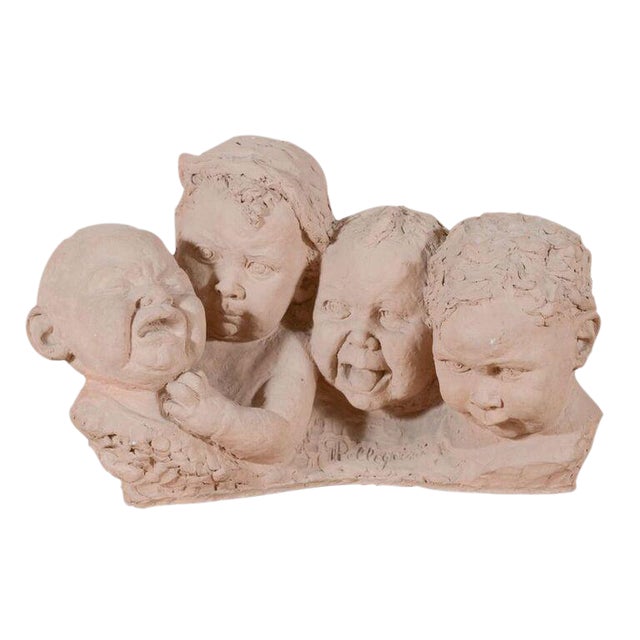 19th Century Terracotta Bust For Sale