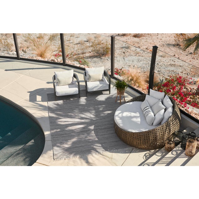 Momeni Cove Grey Hand Woven 2'3" X 8' Runner For Sale In Atlanta - Image 6 of 12