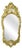 Large Swedish Rococo Style Gold Leaf-Gilded Mirror For Sale