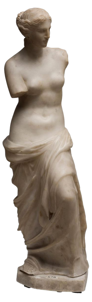 Carrara Marble Sculpture Copy of Venus de Milo, 1820s
