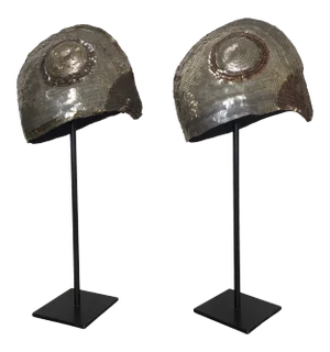 Antique German Sequined Bird Hats