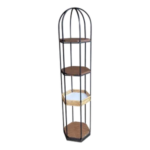 Arthur Umanoff Curio Stand Etagere Display Shelf Mid Century Modern