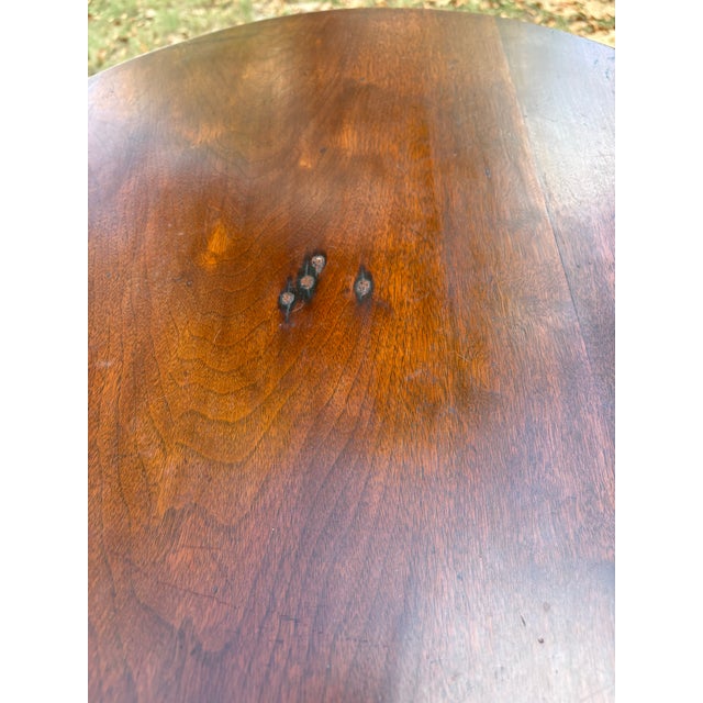 Antique Tilt Top Victorian Side Table For Sale - Image 11 of 11
