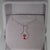 Modern Aaa Padparadscha Sapphire Pendant With Natural Diamond Accents: Solid 14k Gold For Sale - Image 3 of 7
