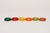 1930s Art Deco Multi-Color Bakelite Napkin Rings - Set of Six For Sale - Image 4 of 16
