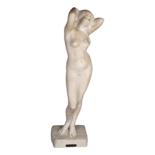 B. Tuerlinckx, Depicting Awakening, 20th Century, Marble For Sale