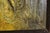 Van Hoople Family Crest Mid Century Modern Textured Painting on Board Framed For Sale - Image 4 of 9