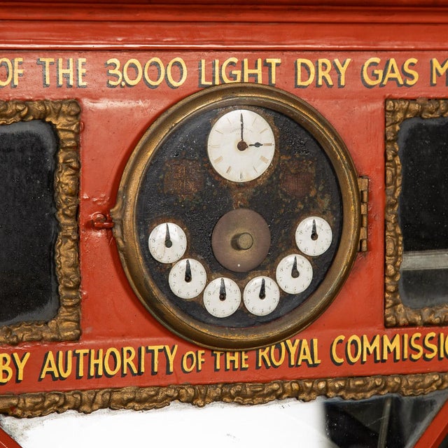 Metal 19th Century Victorian Scale Model Gas Meter from Crystal Palace Expo, 1851 For Sale - Image 7 of 18